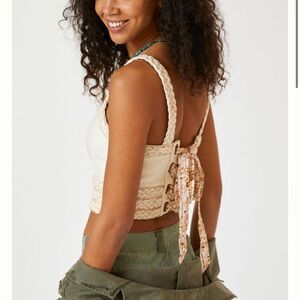 NWT Anthropologie Pilcro Patchwork Cami